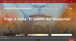 Desktop Screenshot of mahasandhi.es