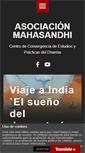Mobile Screenshot of mahasandhi.es